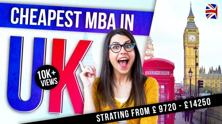 Cheapest MBA In UK
