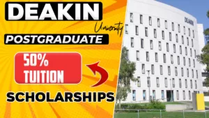 Deakin University International Scholarship Postgraduate
