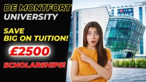 de montfort university scholarships