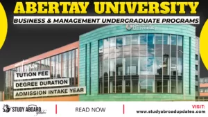 Business & Management undergraduate Programs